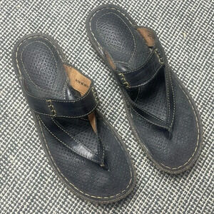 Born Women’s Size 39 / US 8 Treat Sandals Thong Leather